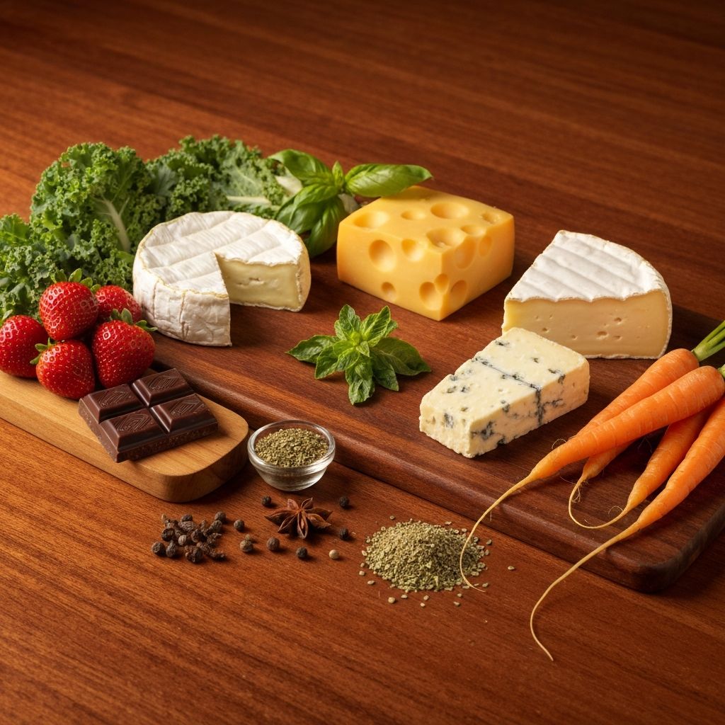 High-quality gourmet ingredients